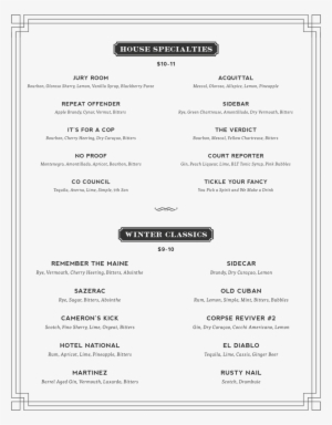 Cocktails