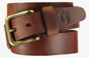 Plain Tobacco Stirrup Leather Belt - Tobacco Leather Belt