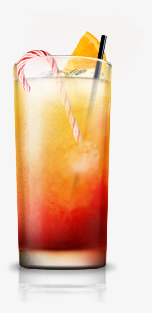 Saturday Night Cocktails With Strong Alcohol - Tequila Sunrise Cocktail Png
