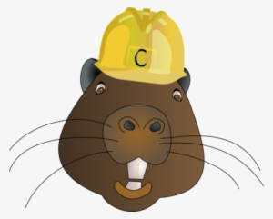 Beaver Computer Icons Download Drawing - Beaver With Hard Hat