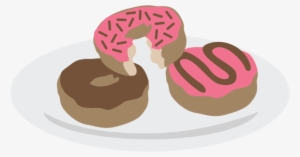 Plate Clipart Doughnut - Plate Of Doughnut Clipart