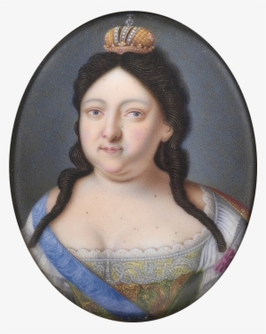 Anna Of Russia By Anonym After Caravaque - Anna Ivanovna