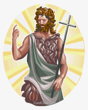 Saint John The Baptist Royalty Free Vector Clip Art - San Juan Bautista Png