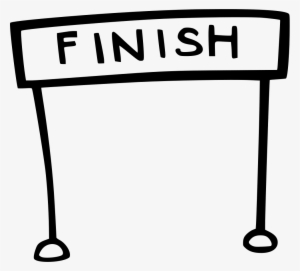 Finish Line - - Transparent Finish Line Clipart