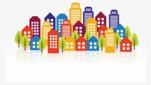 Picture Library Cartoon Town Building - Town Png