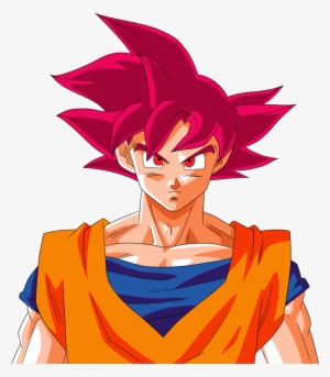 Super Saiyan God Goku - Goku Ssj God Red