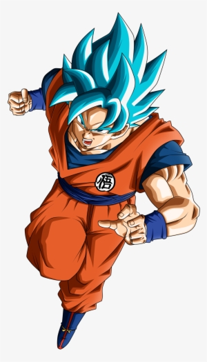 Goku Clipart Regular - Son Goku Super Saiyajin Blue