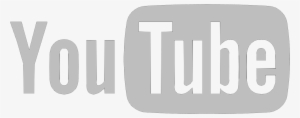 Buy Youtube Comments - Youtube Logo Gray Png