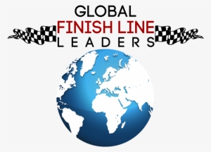 Fll Global Black Red - World Map