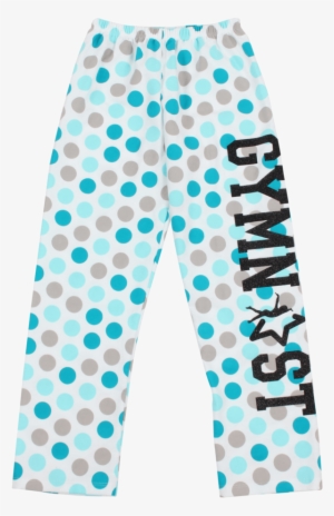Gymnast Flannel Pants - Polka Dot