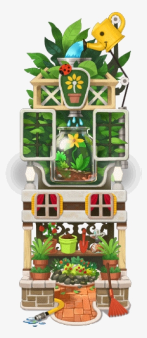 Business Gardening Shop Level 3 - Cartoon