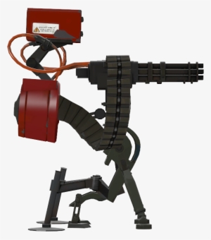 Red Level 3 Sentry Gun - Level 3 Sentry