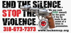 End The Silence, Stop The Violence - Crime Stoppers Shreveport