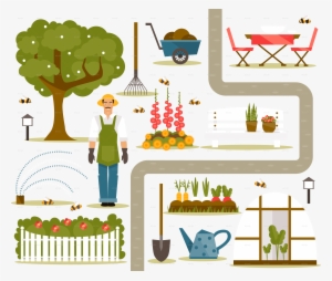 Gardening Gardening - Illustration