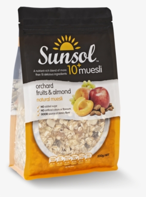 Orchard Fruits & Almond - Sunsol 10+ Muesli