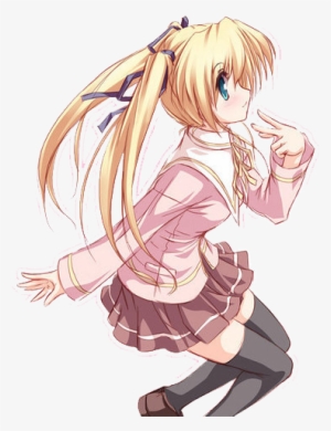 Cute Anime Png - Anime School Girl