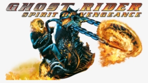 Spirit Of Vengeance Movie Image With Logo And Character - Ghost Rider Spirit Of Vengeance Logo
