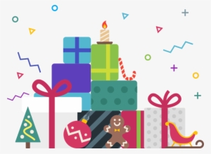 Good Gifts Do Exist - Gifts Illustration Png