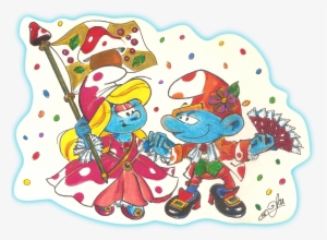 Carnival Smurfs