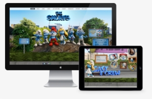 Smurfs Desktop Tablet - Central Park