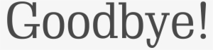 Gif Png Good Bye