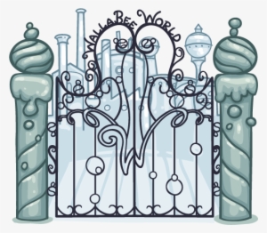 Factory Gates - Illustration