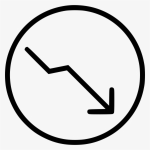 Decline Stock Market - Stock Market Decline Icon