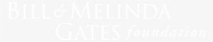 Bill & Melinda Gates Foundation 01 Logo Black And White - White Bullet Points Png
