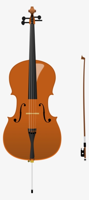 Cello Vector Art - Wood Violin