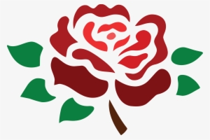 , , - Rose Clipart Black And White