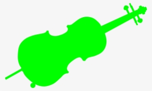How To Set Use Green Cello Silhouette Clipart
