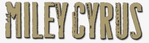Miley Cyrus Image - Miley Cyrus Logo Png