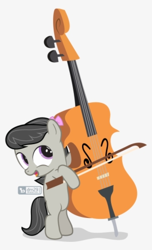 Dm29, Bow, Bow , Cello, Cello Bow, Cute, Filly, Hair - Digital Art