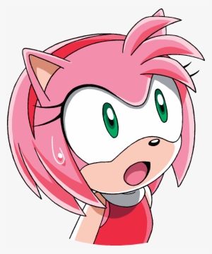 Sonic X Surprise - Sonic The Hedgehog Amy Surprised