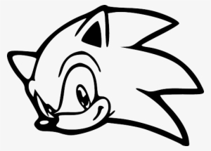 Please Note That The White Image Is A White Sticker - Sonic The Hedgehog Clipart