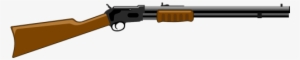 Vector Graphics - Hunting Rifle With Transparent Background