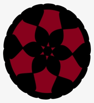 Doily, Flower, Red, Wheel, Abstract - Clip Art