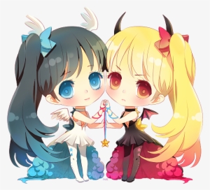 Picture By Ikr On Deviantart - Chibi Anime Cute Gemini