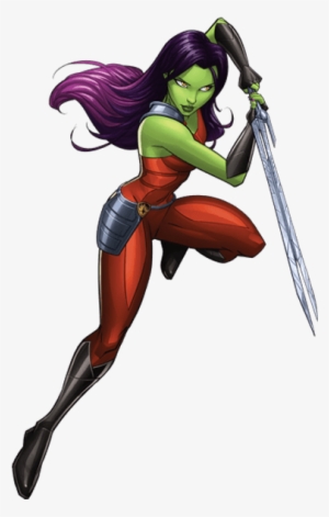 Guardians Of The Galaxy Gamora Cartoon