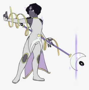 Fowl Prince Gemsona Star Diopside By Geek - Black Star Diopside Gemsona