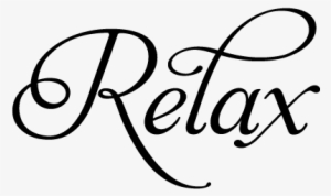 Relax Spa Wall Quotes™ Decal - Relax Quotes Black And White