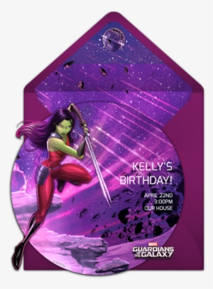 Gotg Gamora Online Invitation - Fairy