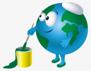 Planet Vector Realistic - Solar System Clipart Funny