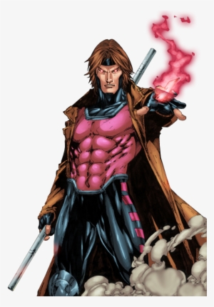 Gambit - X Men Gambit Logo - 502x320 PNG Download - PNGkit