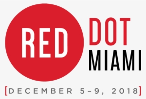 Square With Show Dates, Rgb / Png - Red Dot Miami