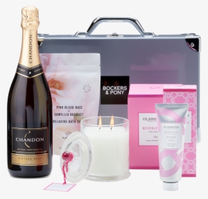 Bockers & Pony Beverly Hills Bubbles - Pink Lemonade Gift Hamper - Mothers Day Hampers