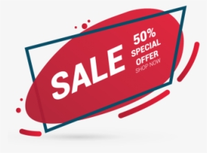 Red Geometric Sale Banner, Banner, Sale, Shopping Png - Señales De Seguridad Defensa Civil