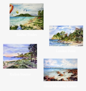 Included Are High-quality Printed Cards Of Original - Painting