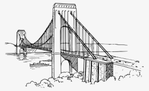 Suspension Bridge - Clifton Suspension Bridge Drawing