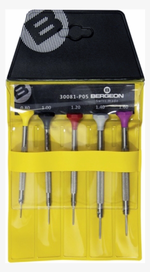 30081-p05 Screwdriver Set Of 5pcs In Pouch - Screwdriver